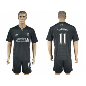 Liverpool #11 Firmino Away Soccer Club Jersey2