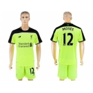 Liverpool #12 Moses Sec Away Soccer Club Jersey