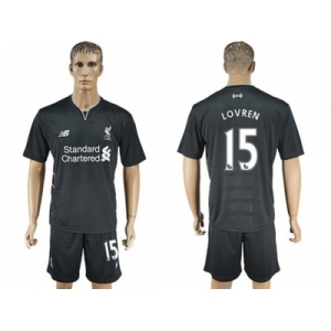 Liverpool #15 Lovren Away Soccer Club Jersey