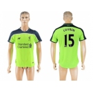 Liverpool #15 Lovren Sec Away Soccer Club Jersey1