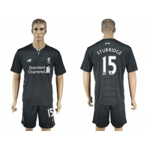 Liverpool #15 Sturridge Away Soccer Club Jersey3