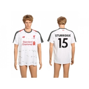 Liverpool #15 Sturridge Away Soccer Club Jersey