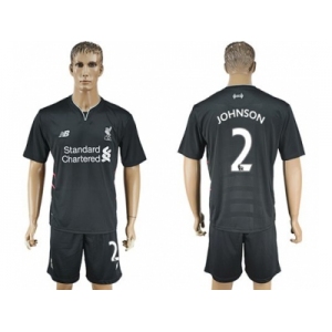 Liverpool #2 Johnson Away Soccer Club Jersey