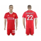 Liverpool #22 Mignolet Red Home Soccer Club Jersey