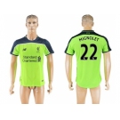 Liverpool #22 Mignolet Sec Away Soccer Club Jersey1