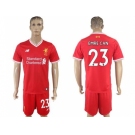 Liverpool #23 Emre Can Red Home Soccer Club Jersey