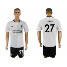 Liverpool #27 Origi Away Soccer Club Jersey1