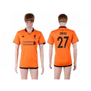 Liverpool #27 Origi Sec Away Soccer Club Jersey