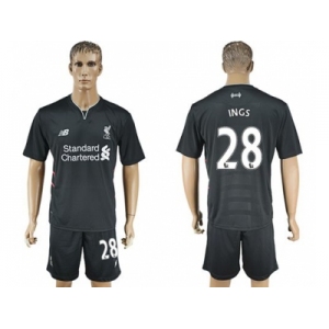 Liverpool #28 Ings Away Soccer Club Jersey2