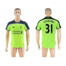 Liverpool #31 Sterling Sec Away Soccer Club Jersey1