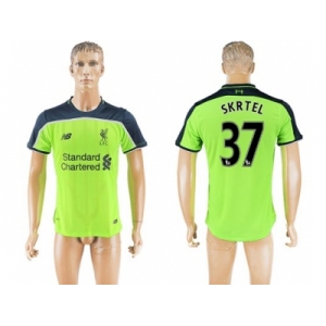 Liverpool #37 Skrtel Sec Away Soccer Club Jersey1