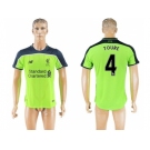 Liverpool #4 Toure Sec Away Soccer Club Jersey1