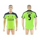 Liverpool #5 Agger Sec Away Soccer Club Jersey1