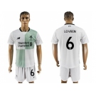 Liverpool #6 Lovren Away Soccer Club Jersey1