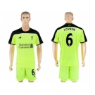 Liverpool #6 Lovren Sec Away Soccer Club Jersey