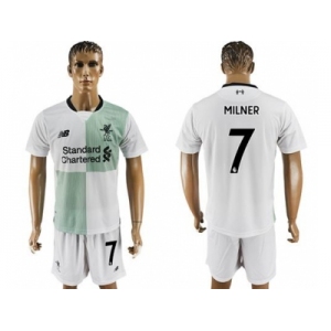 Liverpool #7 Milner Away Soccer Club Jersey1