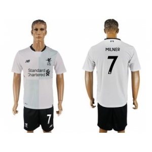 Liverpool #7 Milner Away Soccer Club Jersey