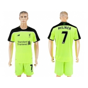 Liverpool #7 Milner Sec Away Soccer Club Jersey