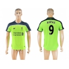 Liverpool #9 Aspas Sec Away Soccer Club Jersey1