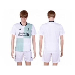 Liverpool Blank Away Soccer Club Jersey1