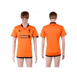 Liverpool Blank Sec Away Soccer Club Jersey