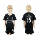 Liverpool #15 Sturridge Away Kid Soccer Club Jersey1