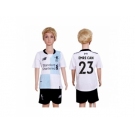 Liverpool #23 Emre Can Away Kid Soccer Club Jersey