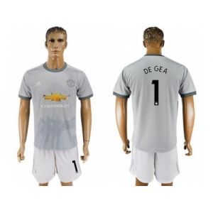 Manchester United #1 De Gea Sec Away Soccer Club Jersey 1