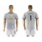 Manchester United #1 De Gea Sec Away Soccer Club Jersey