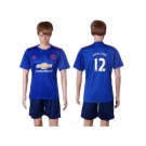 Manchester United #12 Smalling Away Soccer Club Jersey 1
