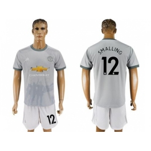 Manchester United #12 Smalling Sec Away Soccer Club Jersey