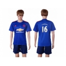 Manchester United #16 Carrick Away Soccer Club Jersey 1