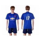 Manchester United #17 Blind Away Soccer Club Jersey 1