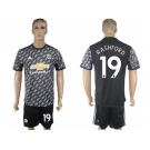 Manchester United #19 Rashford Black Soccer Club Jersey