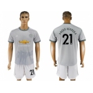Manchester United #21 Ander Herrera Sec Away Soccer Club Jersey 1
