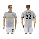 Manchester United #22 Mkhitaryan Sec Away Soccer Club Jersey 1