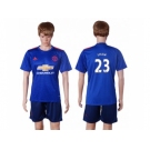 Manchester United #23 Shaw Away Soccer Club Jersey 1