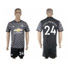 Manchester United #24 Fosu-Mensah Black Soccer Club Jersey