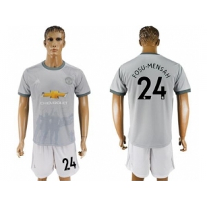 Manchester United #24 Fosu-Mensah Sec Away Soccer Club Jersey 1