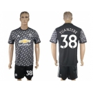 Manchester United #38 Tuanzebe Black Soccer Club Jersey