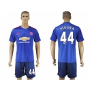 Manchester United #44 Pereira Away Soccer Club Jersey 1