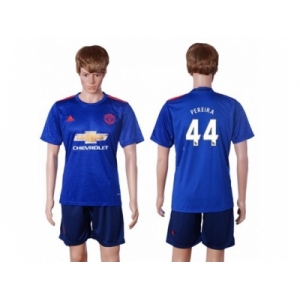 Manchester United #44 Pereira Away Soccer Club Jersey
