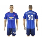 Manchester United #50 Johnstone Away Soccer Club Jersey 1