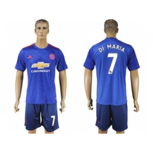 Manchester United #7 Di Maria Away Soccer Club Jersey