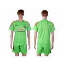 Manchester United Blank Green Soccer Club Jersey