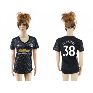 Women Manchester United #38 Tuanzebe Away Soccer Club Jersey