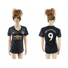 Women Manchester United #9 Ibrahimovic Away Soccer Club Jersey