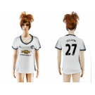 Women's Manchester United #27 Fellaini Sec Away Soccer Club Jersey