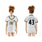 Women's Manchester United #43 Borthwick-Jackson Sec Away Soccer Club Jersey