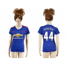 Women's Manchester United #44 Pereira Away Soccer Club Jersey